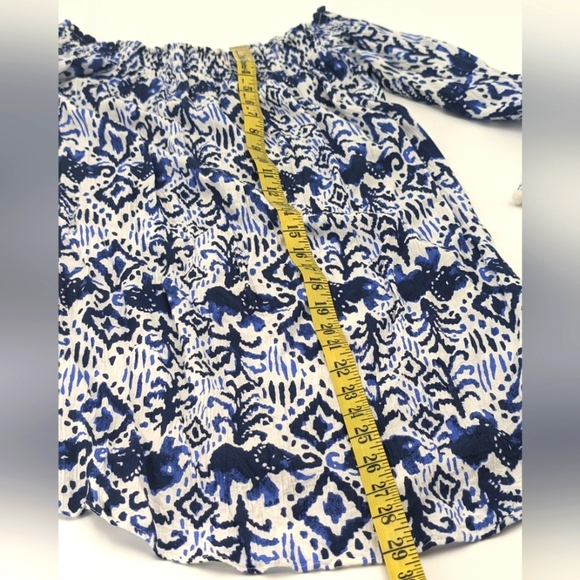 Lilly Pulitzer Nita Off-the-Shoulder Dress Cover Up - Picture 10 of 14